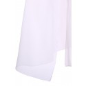 Elegant Halter Neck Sleeveless Backless High Slit Women's Maxi Dress - White S