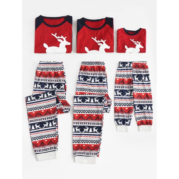 Christmas Patterned Matching Family Pajamas -  Dad M
